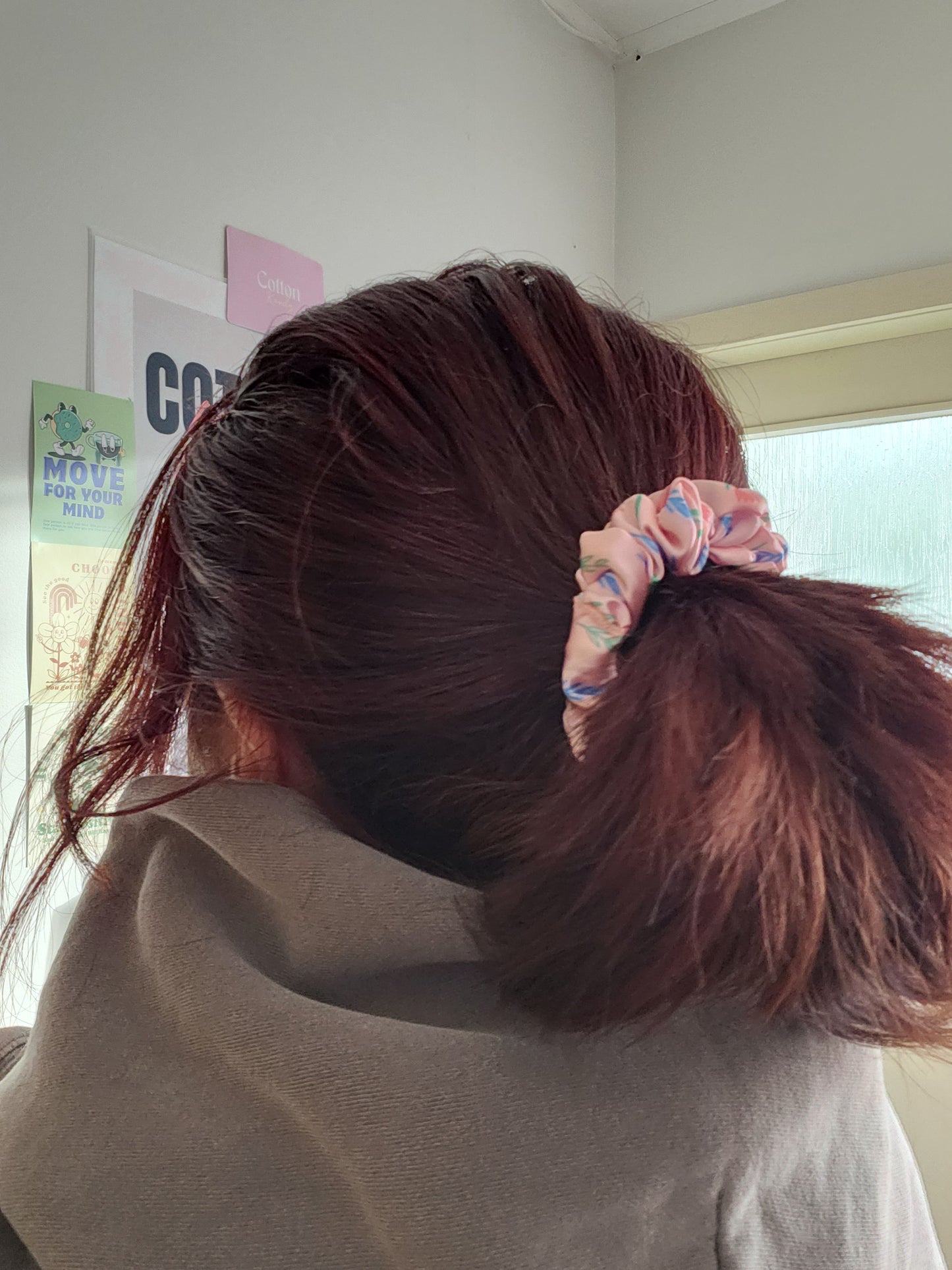 Tulip scrunchies