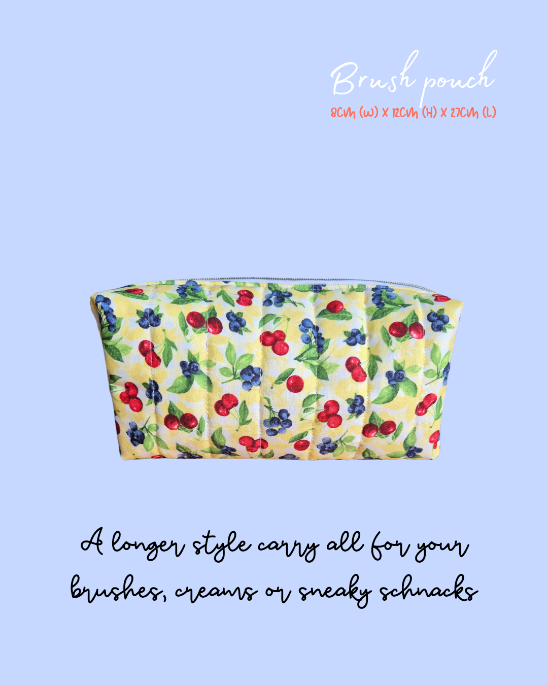 Berry brush pouch (limited)