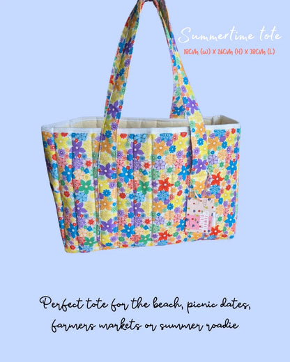 Summer tote ( made to order )