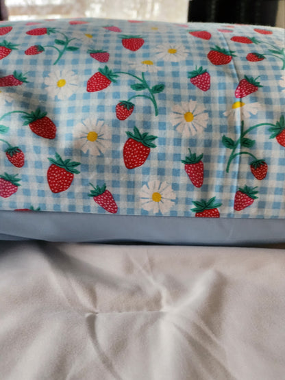 Strawberry gingham